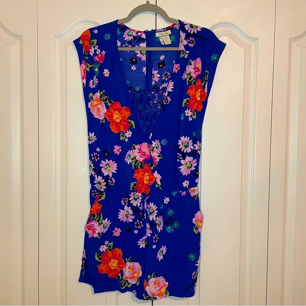 Matilda Jane floral romper NWOT